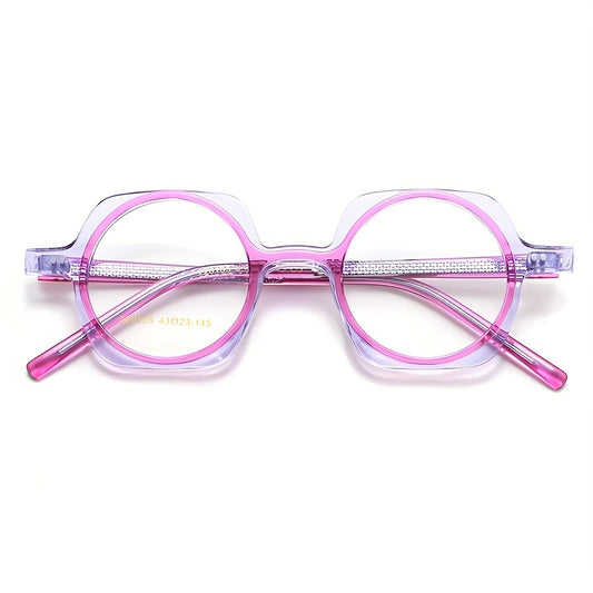 Square Frame Glasses Y2K Funny Kpop Props