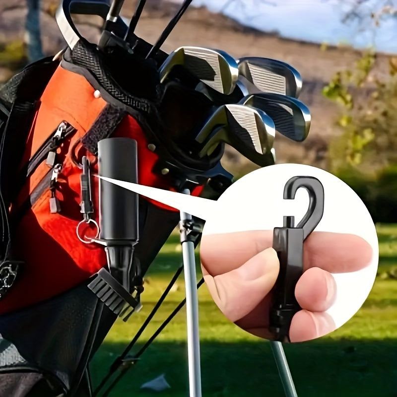 Portable Golf Brush with Removable Hook and Water Storage