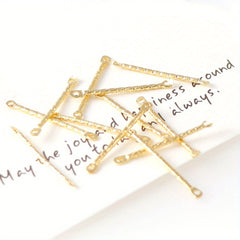 200pcs Embossed Connection Stick for Drop Earring