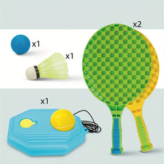 Tennis Trainer Rebound Balls with Elastic Rope Base