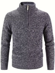 Men's Soft Touch Quarter Zip Thermal Jumper