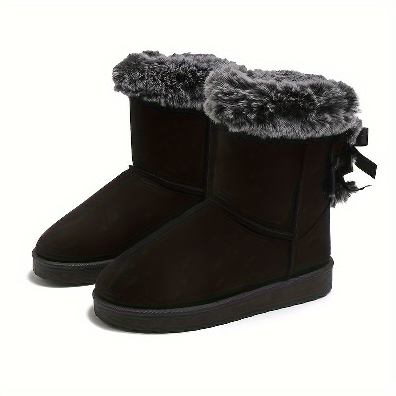 Women's Warm Snow Boots Comfortable Winter Shoes