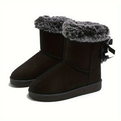 Women's Warm Snow Boots Comfortable Winter Shoes