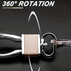 4 Packs Metal Carabiner Keychain Key Clip Hook 4 Key Rings