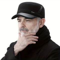 Winter Windproof Warm Flat Cap for Men