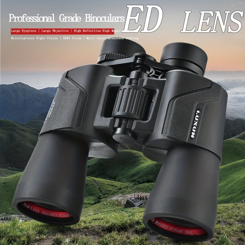 12x50 Compact Binoculars HD Portable - BAK4 Prism IPX6 Waterproof