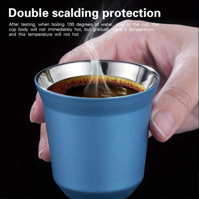 Creative Stainless Steel Beer Cup Double layer Vacuum Insulated Coffee Cup