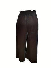  Wide Leg Trousers With Pockets