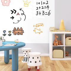 Whiteboard Wall Sticker Magnetic Dry Erase Board 4pcs