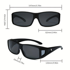 Night Driving Glasses Polarized Sports Vision Windproof Goggles