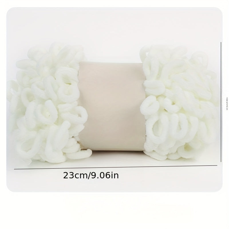 Finger Loops Yarn Soft No Needle Yarn For DIY Knitting And Crocheting Blanket