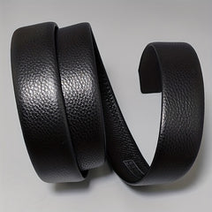 Men's Leather Automatic Buckle Business Casual Pants Belt
