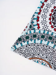 Paisley Print Chain Strap Top Boho Spaghetti Strap Top