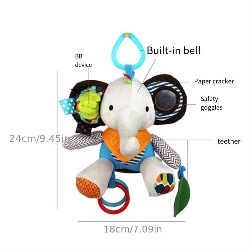 Baby Puppet Toy Label Coaxing Sleep And Gnawing Accompanying Doll