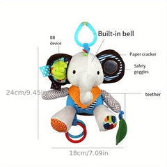 Baby Puppet Toy Label Coaxing Sleep And Gnawing Accompanying Doll