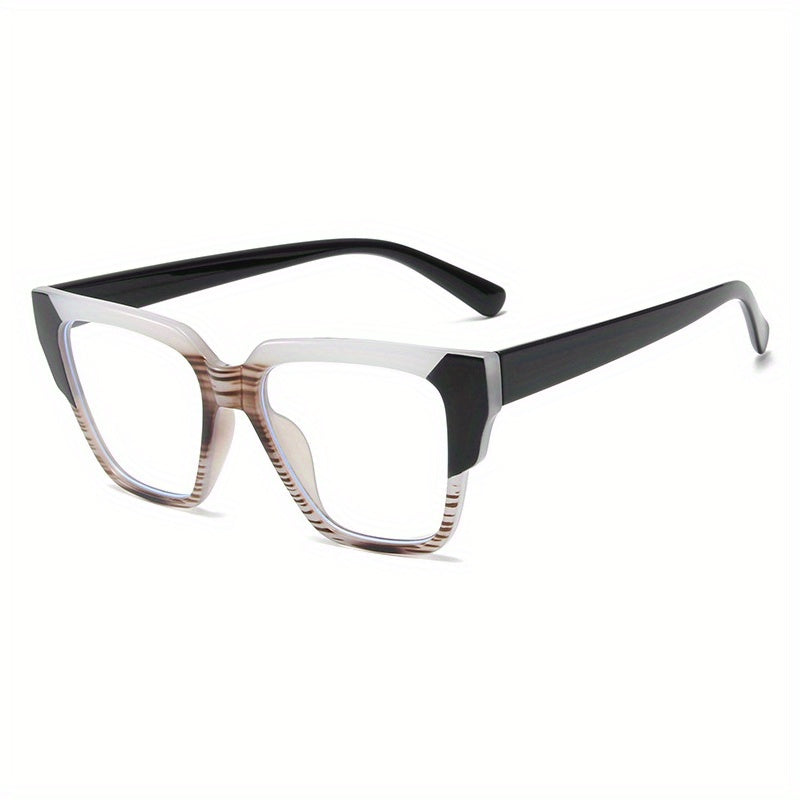 Tortoiseshell Clear Lens Glasses Block Spectacles Frame for Women Men
