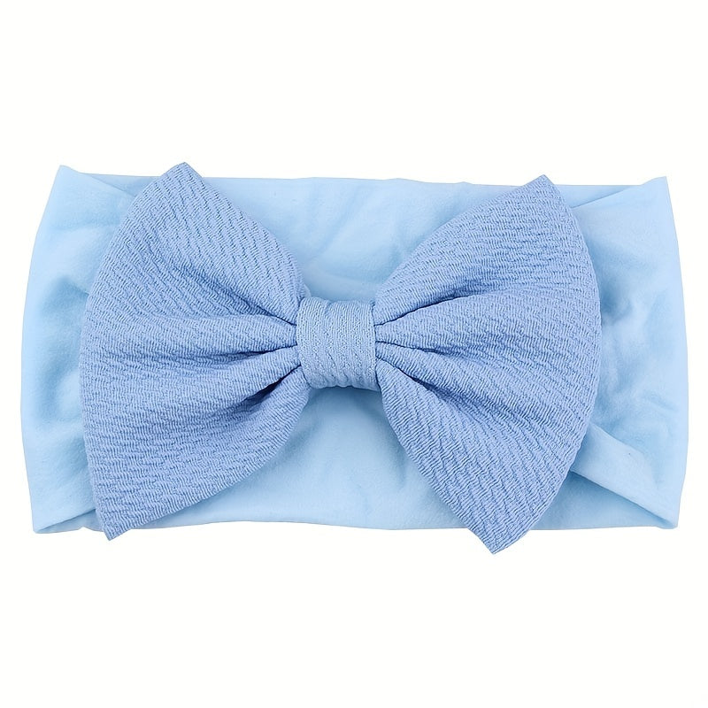 11pcs Bow Nylon Headbands Hair Accessories for Baby Girls & Adults