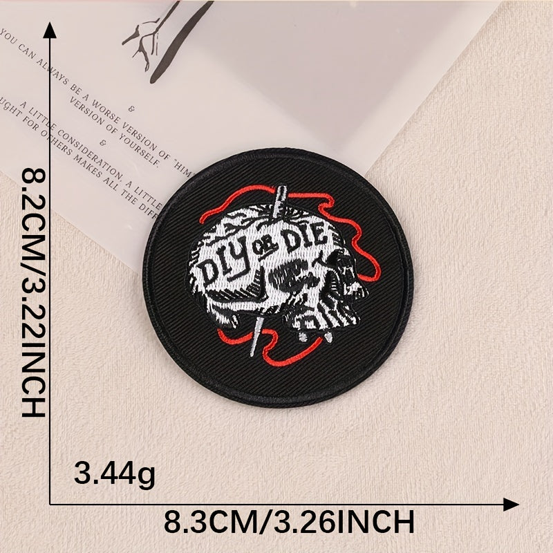 3pcs Boys Y2K Embroidery DIY Patch For Clothes B