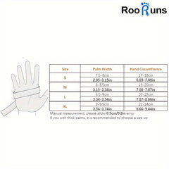 RooRuns Winter Cycling Gloves for Men and Women