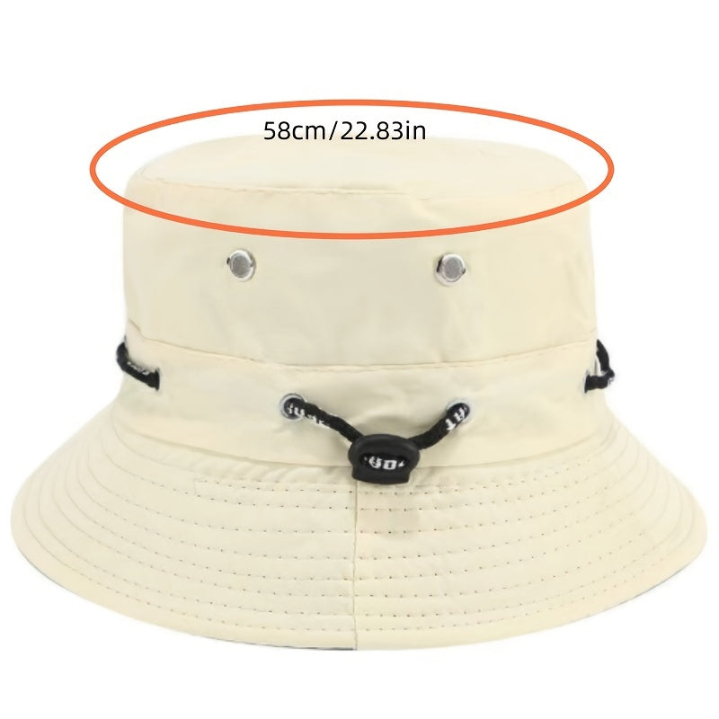 Small Brim Bucket Hat Construction Site Dustproof Breathable Hat Male Travel Top