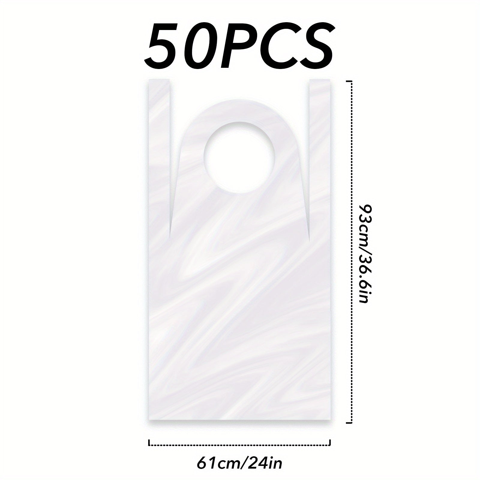 Disposable Aprons for Barber Hair Cut - 50/100pcs Anti Dirt Aprons