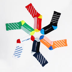 Men's Mid Calf Socks for Cycling Running Hiking