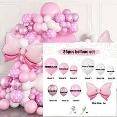 85pcs Mouse Theme Birthday Party Decorations Kit