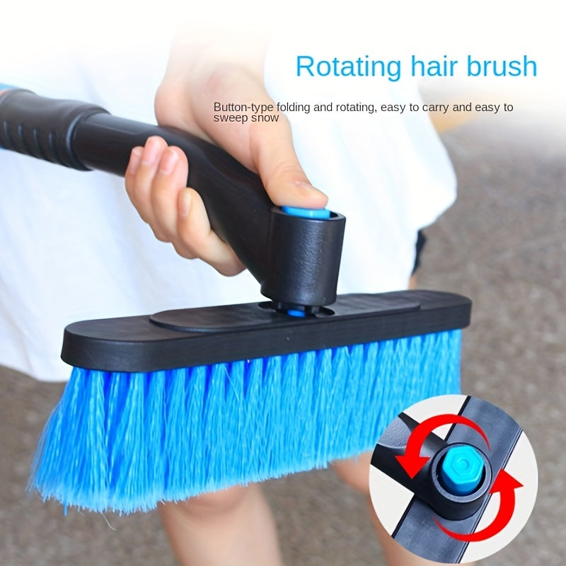 Car Snow Plow Retractable Brush Snow Sweep Snow Scraper