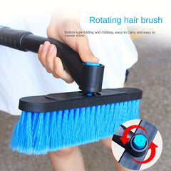 Car Snow Plow Retractable Brush Snow Sweep Snow Scraper