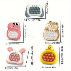 Smart Toy Handheld Gaming Console Bubble Popping Puzzle Game Machine