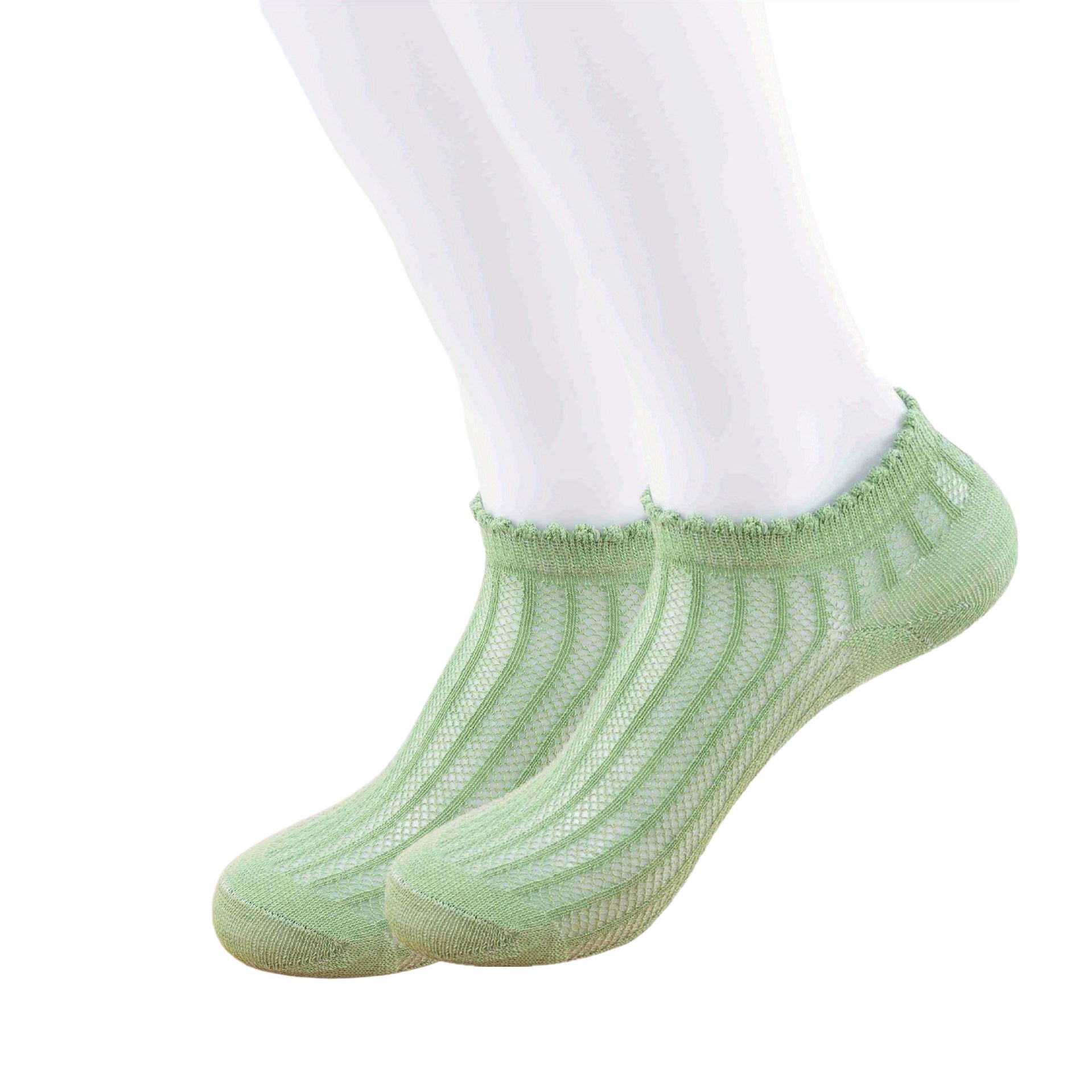 Girls Kids Mesh Breathable Low Cut Ankle Socks