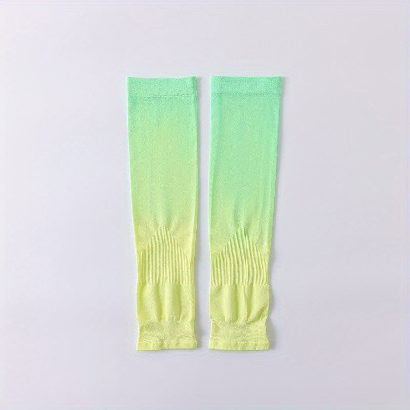 Gradient UV Protection Ice Sleeve for Summer Outdoor Driving Cycling Gloves
