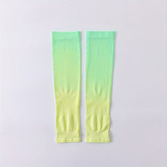 Gradient UV Protection Ice Sleeve for Summer Outdoor Driving Cycling Gloves