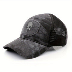 Tactical Duck Cap Military Fan Grid Baseball Cap Outdoor Sunshade Combat Cap