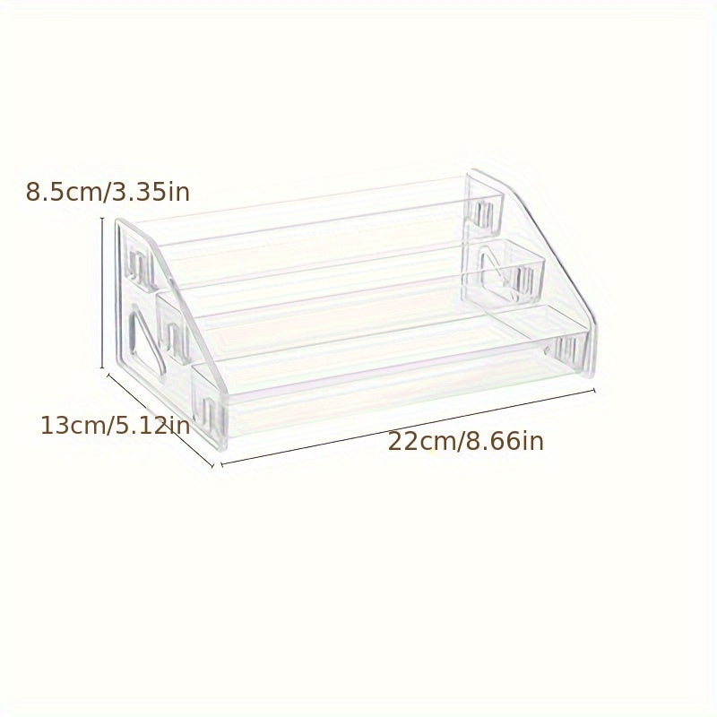 Transparent Makeup Organizer Essential Stand