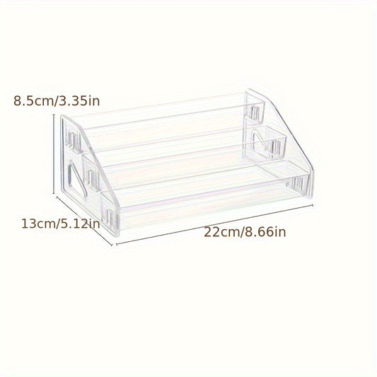 Transparent Makeup Organizer Essential Stand