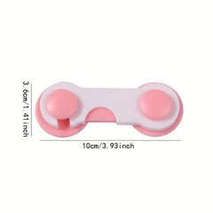 5pcs Baby Safety Lock Anti Pinch Hand Drawer Cabinet Door Child Safety