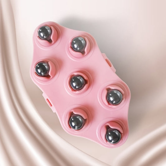 Muscle Relax Massage Gloves Roller Ball for Back Legs Buttocks