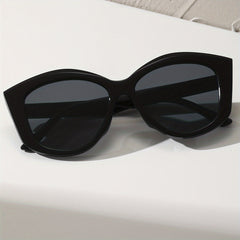 Oversized Cat Eye Sunglasses UV400 Anti Glare Glasses