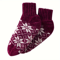 Geometric Print Mid Tube Socks Women's Stockings