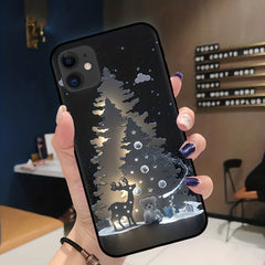 Christmas Tree Print Phone Case for iPhone - Multiple Models Available