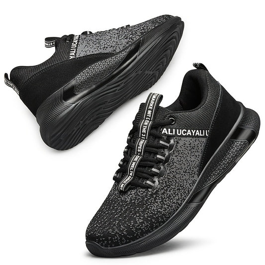 Men's Running Shoes Lace-up Sneakers Lightweight Breathable
