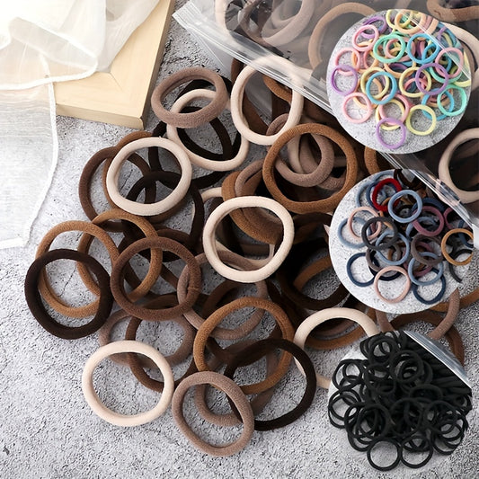 Colorful Hair Ties Elastic Basic Hair Accessories