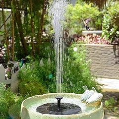 3.5W Solar Fountain Pump with 6 Nozzles for Bird Bath