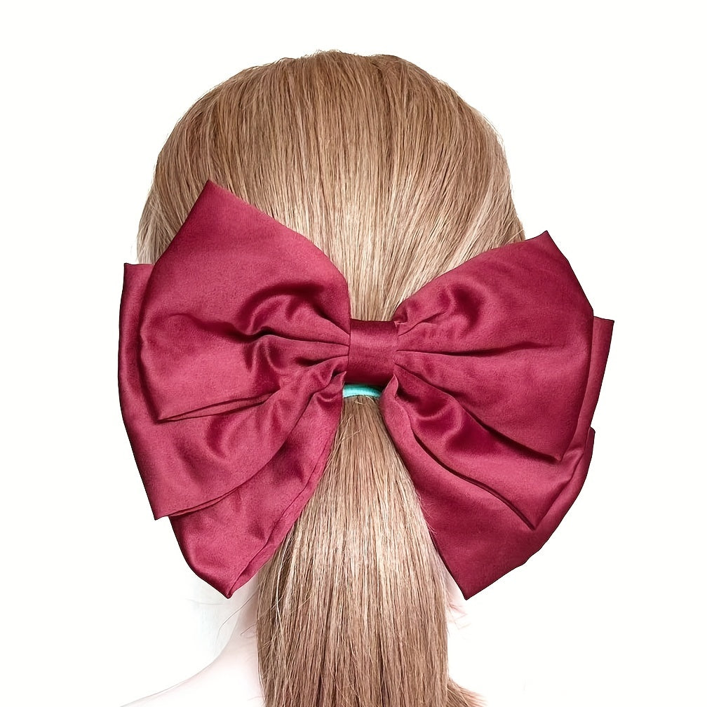 Large Bowknot Hair Clip Fabric Hair Clip For Women Girls Hair Accessories