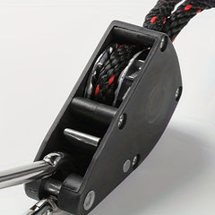 Adjustable Metal Pulley Lamp Lifting Rope with Lifting Pulley