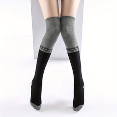 Women's Non-slip Over the Knee Thigh High Socks for Pilates Yoga