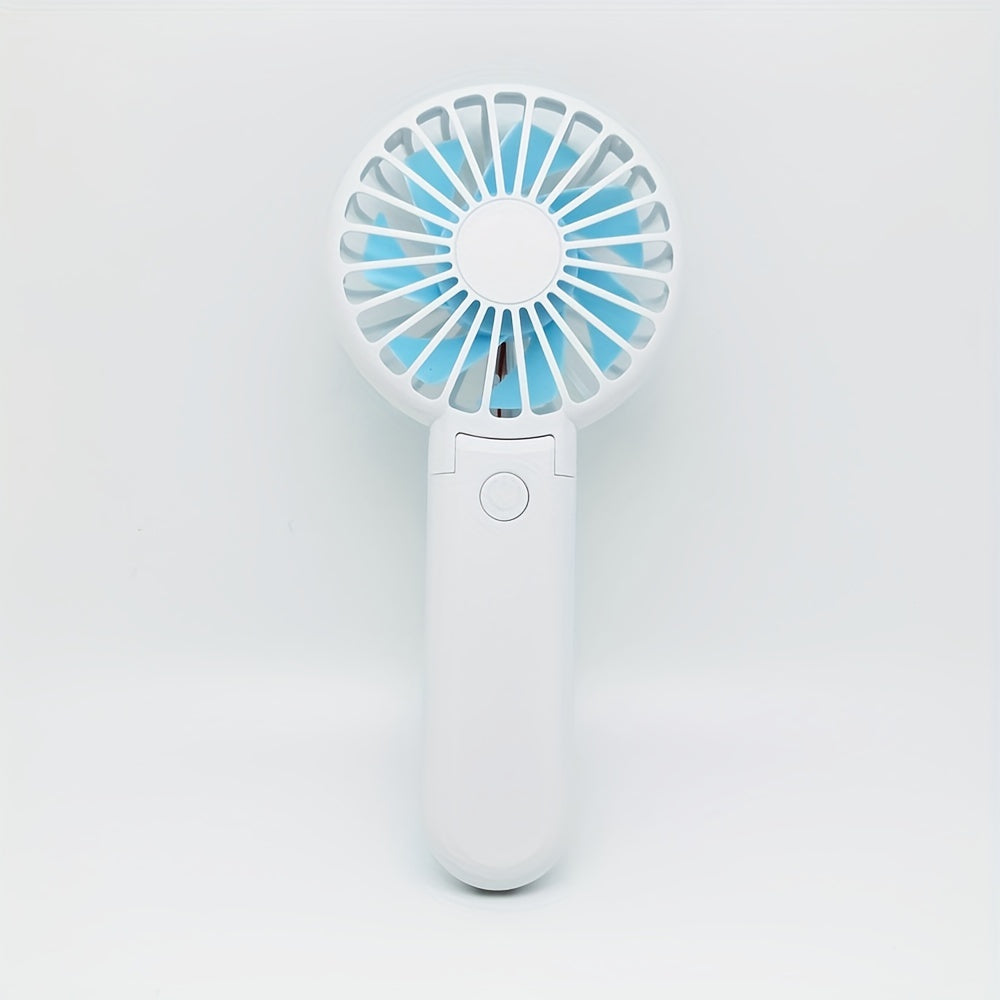 Cartoon Shape Handheld Fan USB Rechargeable Pocket Fan