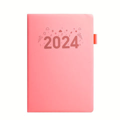 A4 Notebook 360 Pages Soft Faux Leather Horizontal Line Record Book