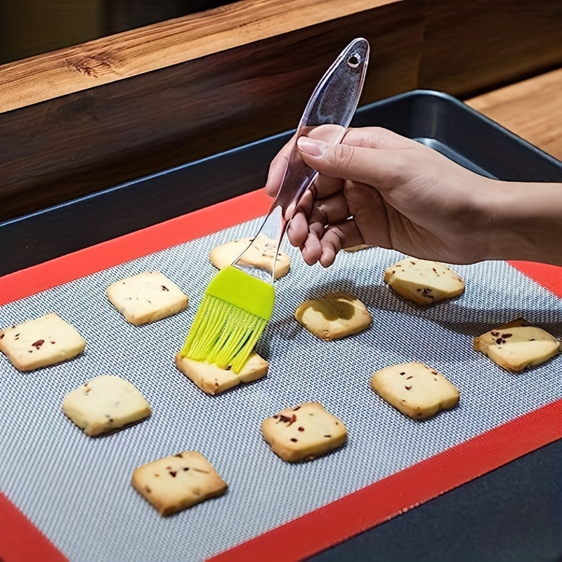 6pcs Silicone Portable Barbecue Baked Food Brush Kitchen Pancake Brush